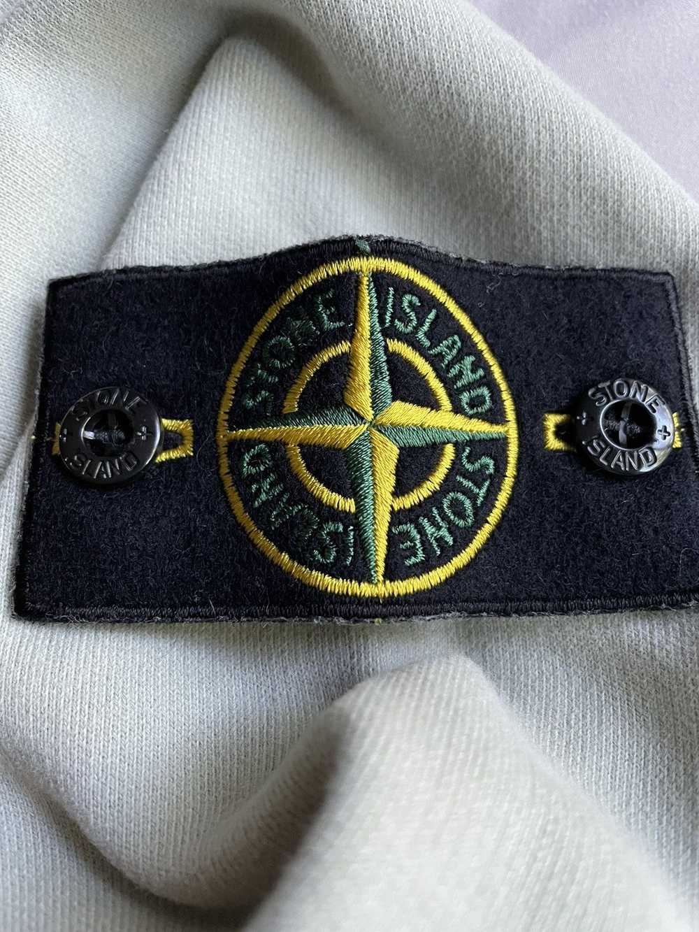 Stone Island Stone Island Sage Green Hoodie - image 4