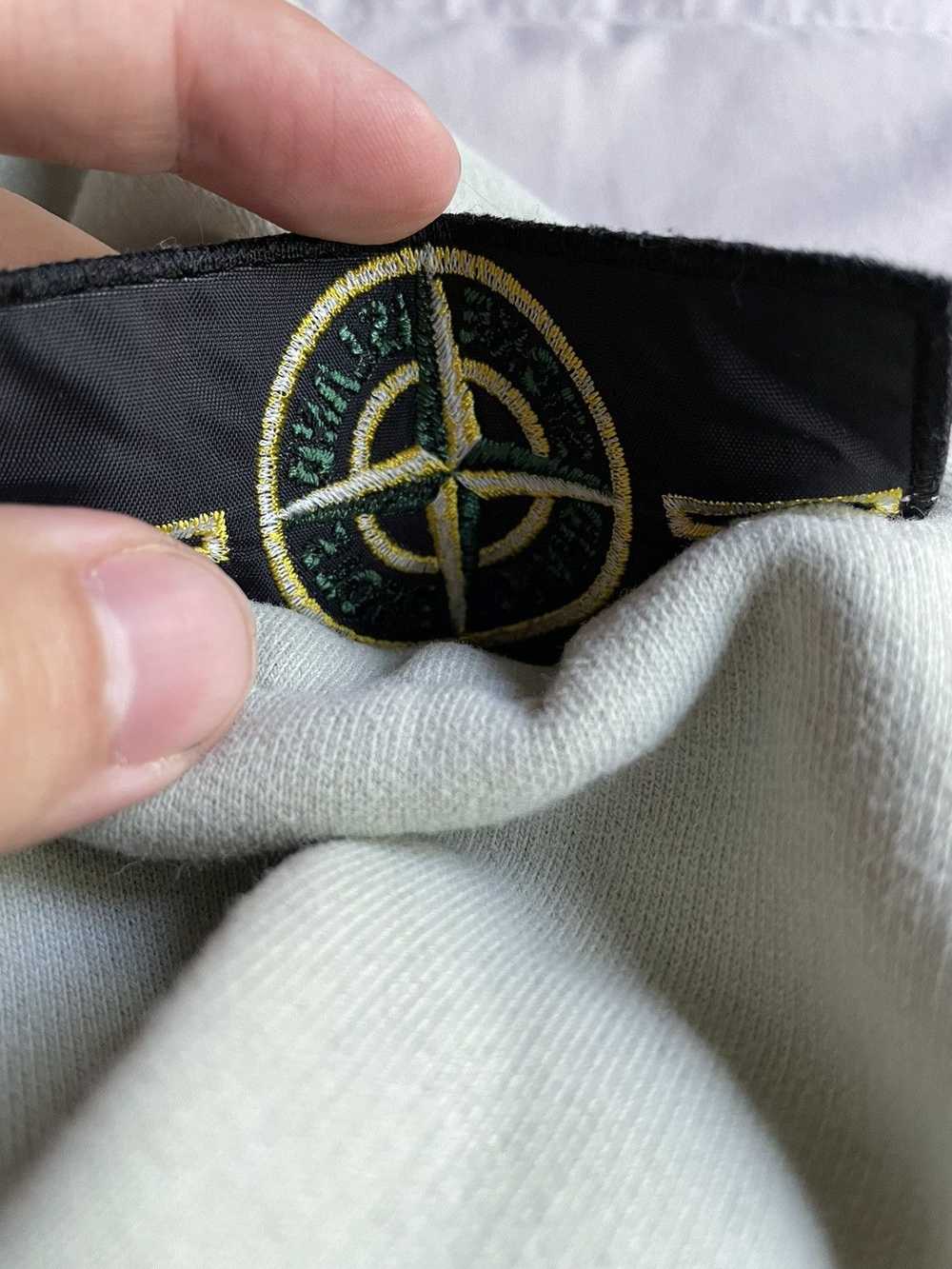 Stone Island Stone Island Sage Green Hoodie - image 5