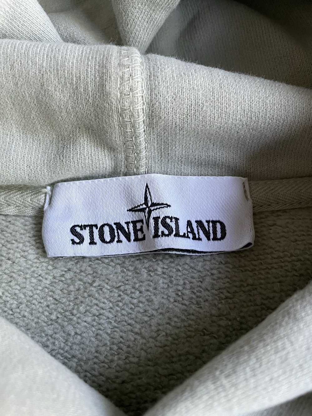 Stone Island Stone Island Sage Green Hoodie - image 6