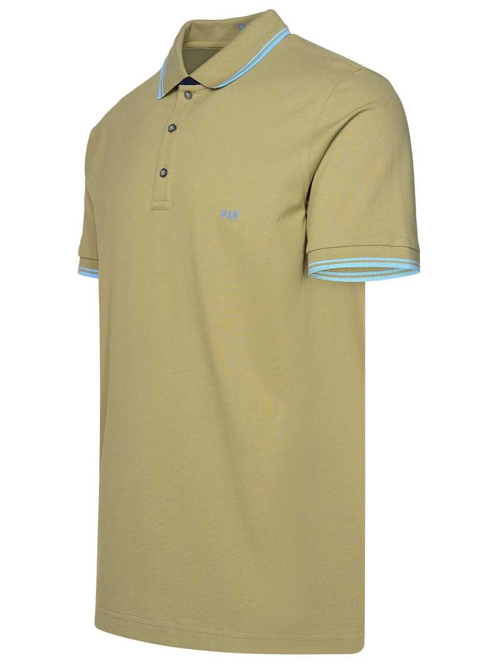 Fay FAY Polo Shirt In Green Cotton Blend - image 2
