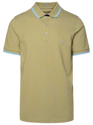 Fay FAY Polo Shirt In Green Cotton Blend