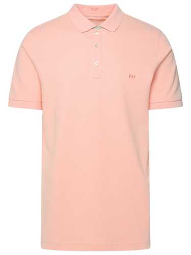 Fay FAY Pink Cotton Blend Polo Shirt