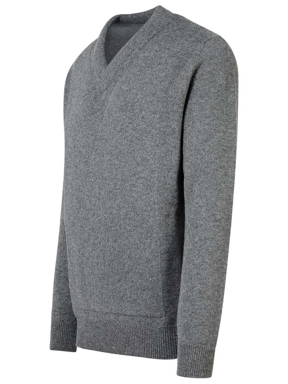 Jil Sander JIL SANDER Grey Virgin Wool Sweater - image 2