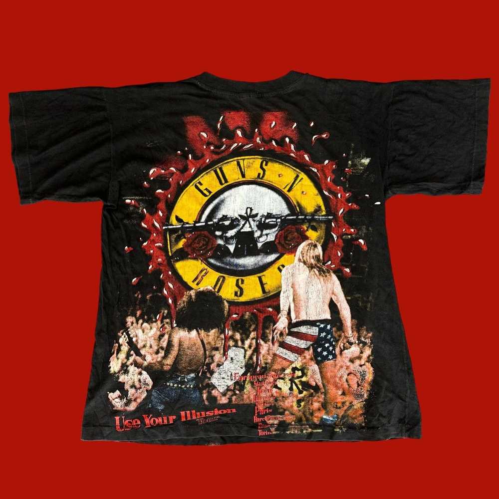 Band Tees × Guns N Roses × Rock T Shirt 1992 Guns… - image 2