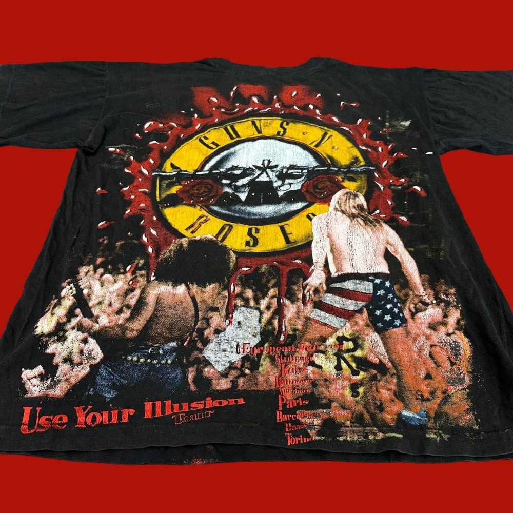 Band Tees × Guns N Roses × Rock T Shirt 1992 Guns… - image 4