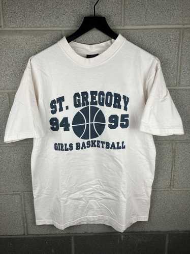 Vintage Vintage 1990s St Gregory Basketball Tee - image 1