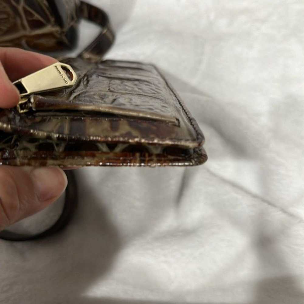 Rare Brahmin Abby Espresso Orinoco Leather Crossb… - image 10