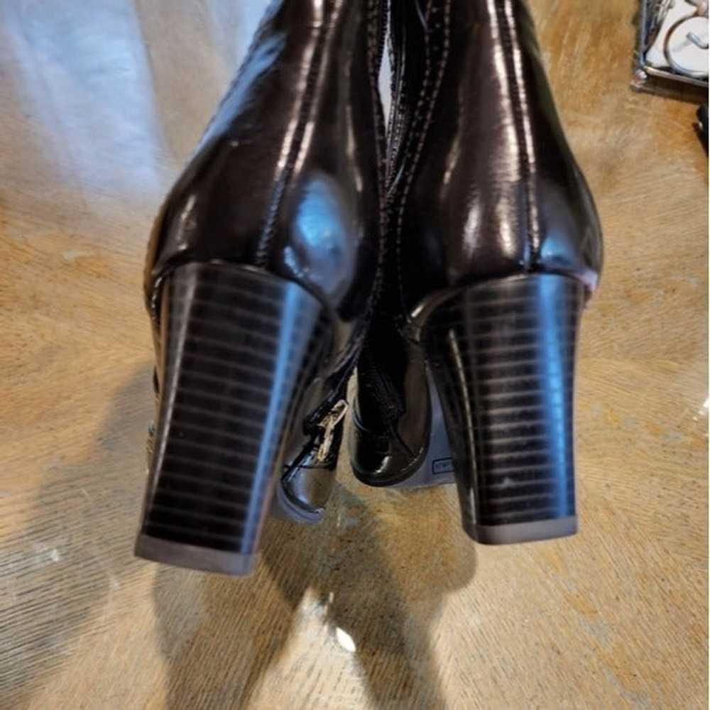 Etienne Aigner Gretchen Size 6M Dark Brown Boots - image 4