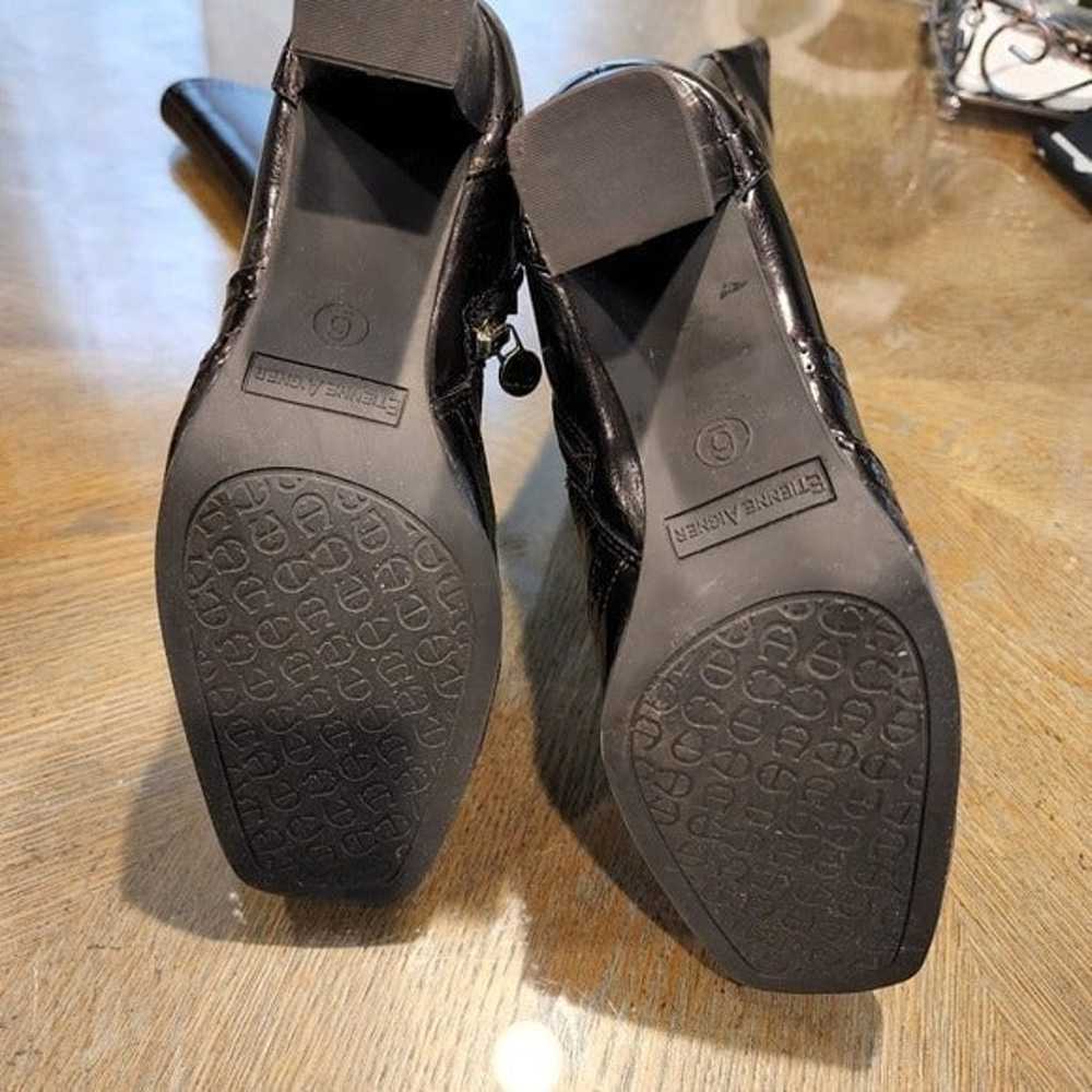 Etienne Aigner Gretchen Size 6M Dark Brown Boots - image 5