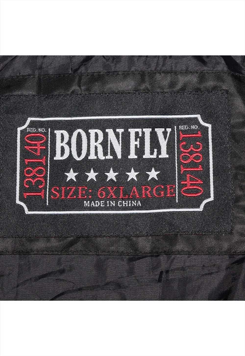 Vintage 90's Bornfly Bomber Jacket Lightweight Fu… - image 4