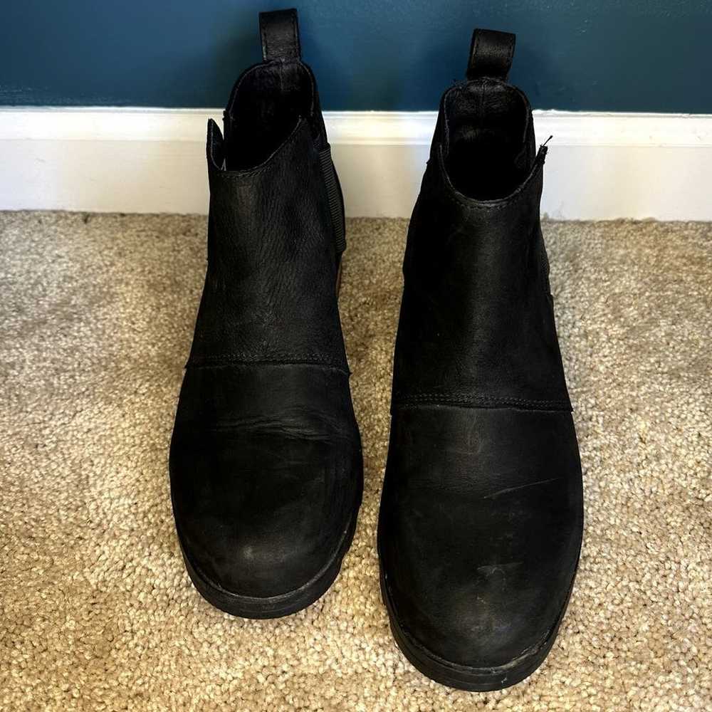 Sorel Emelie Waterproof Ankle Shaft Chelsea Rain … - image 4