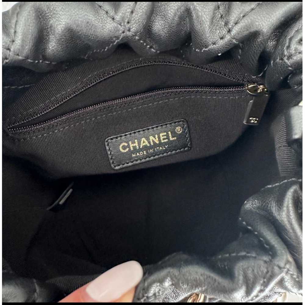 Chanel Pearl Bag leather handbag - image 7