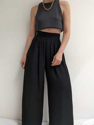 Vintage Silk Palazzo Pant