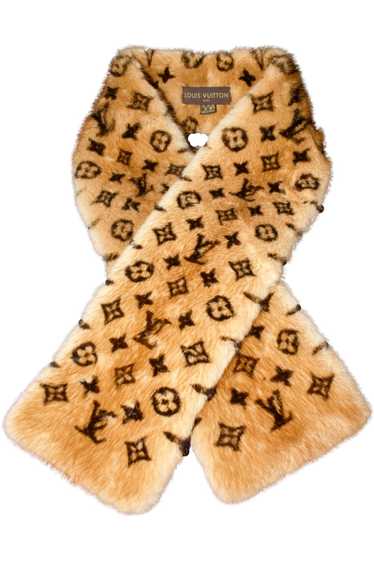 Louis Vuitton Mink Fur Scarf - image 1