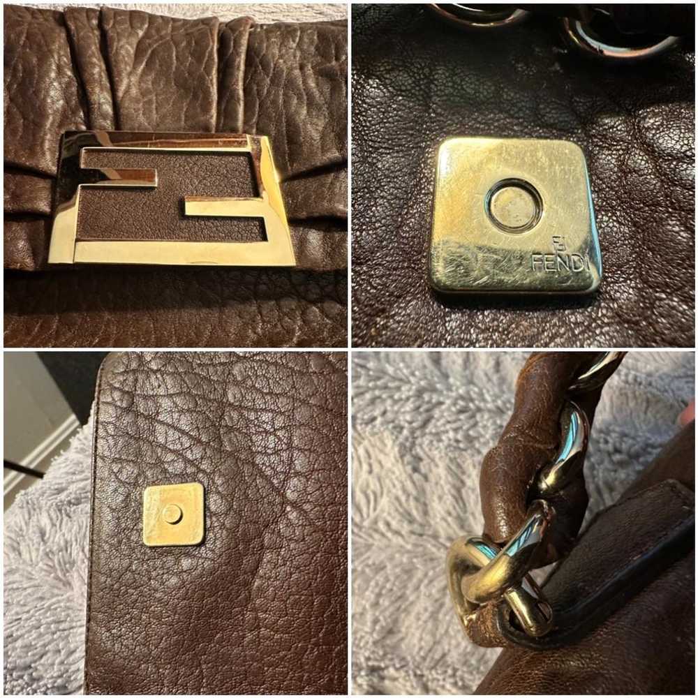 Fendi Mia leather handbag - image 4