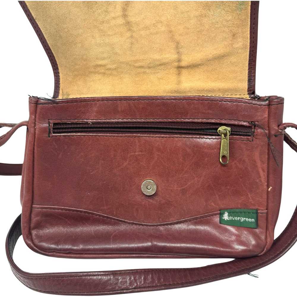Evergreen Leather Crossbody Bag - image 5