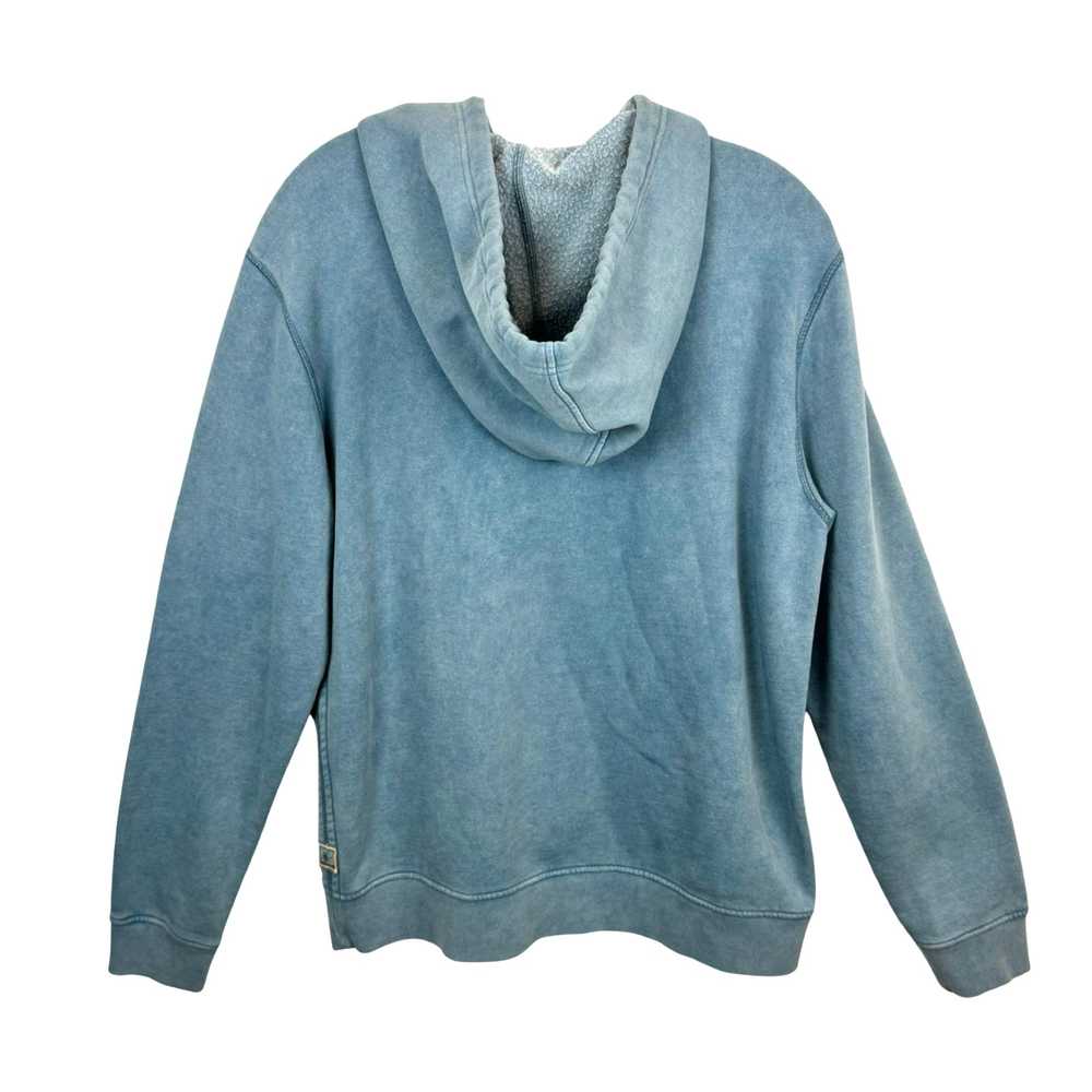 Surfside Supply Heavy Wash Hooded Henley Sweater - image 4