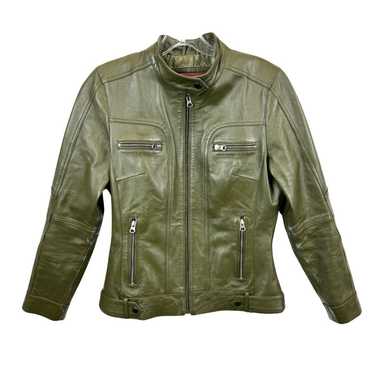 Kainat Leather Craft Racer Leather Jacket - image 1