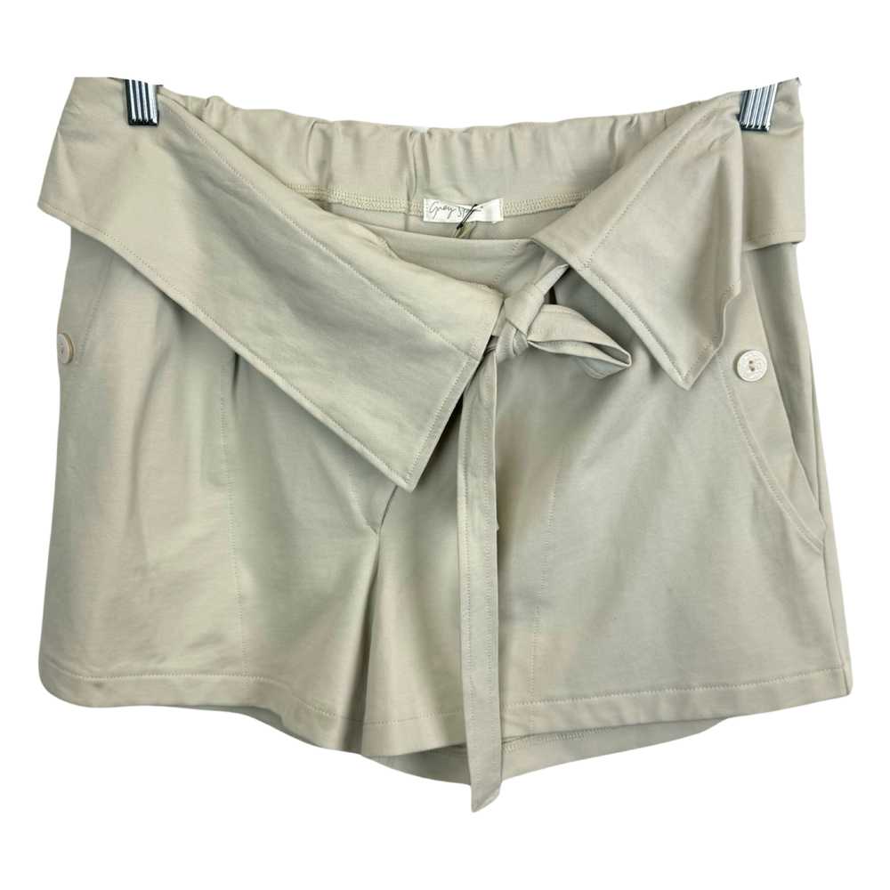 Grey State Ainsle Folded Waist Detail Shorts - image 1