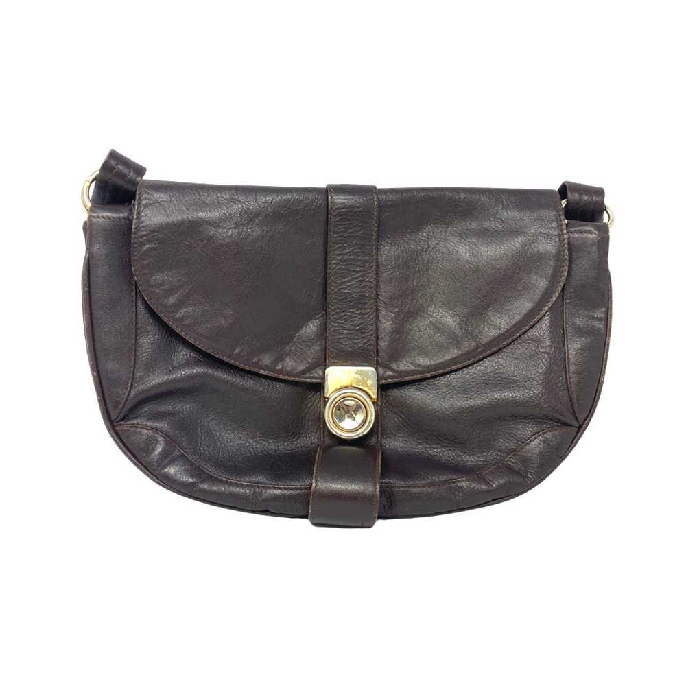 Vintage Susan Gail Leather Saddle Bag - image 1