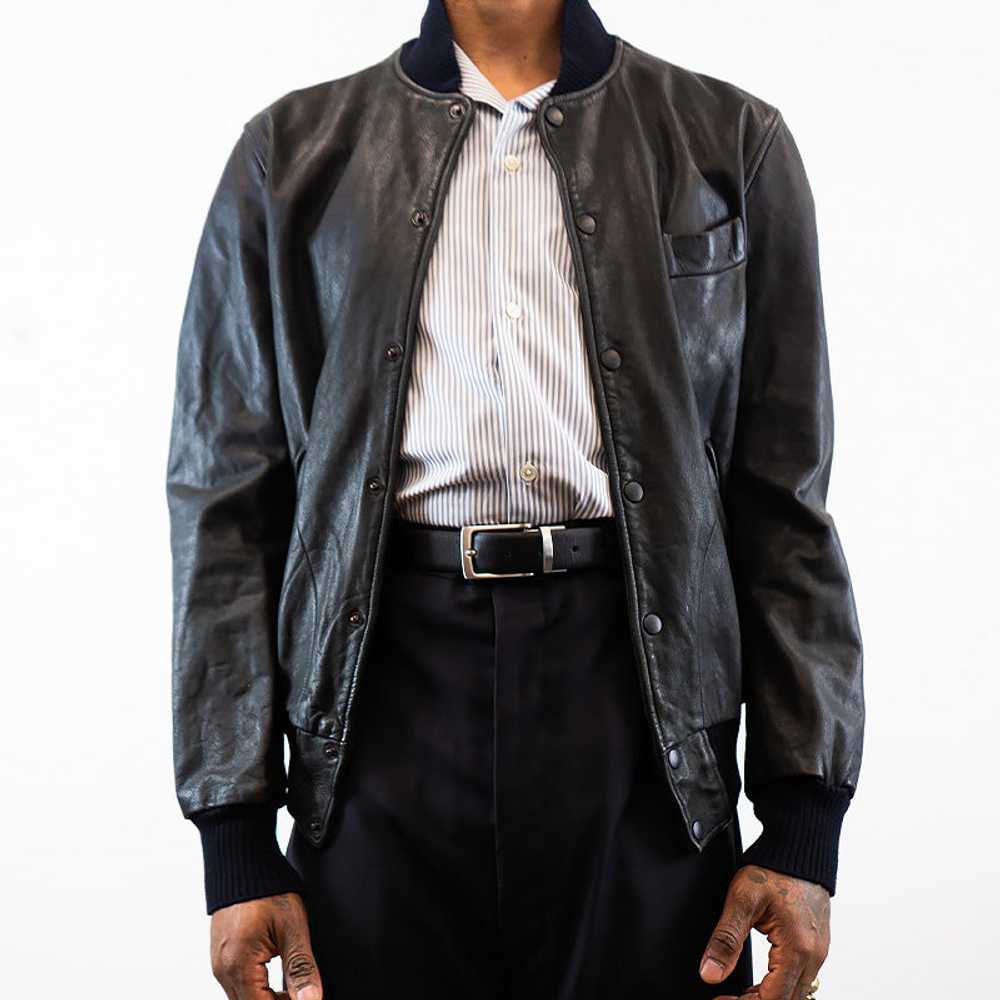 Duckie Brown The Leather Bomber Jacket - image 1