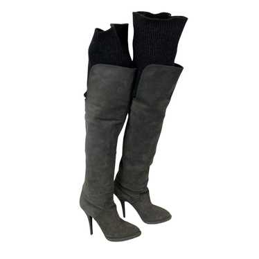 Givenchy Thigh High Suede Boots