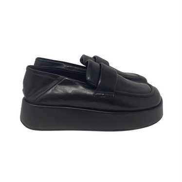 Simon Miller Black Vegan Leather Platform Loafers