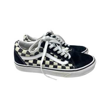 Vans Checkered Lace Up Sneakers