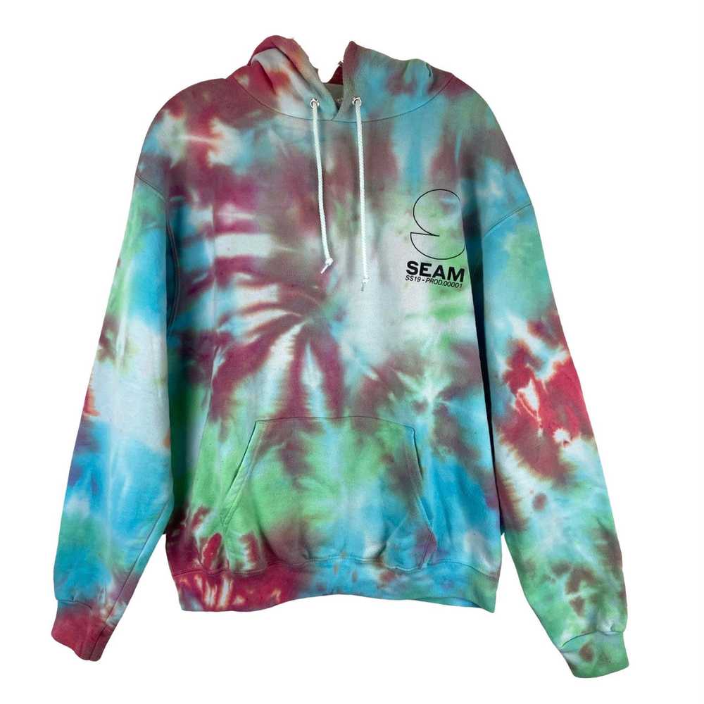 Champion Seam Tie Dye Hoodie - image 1