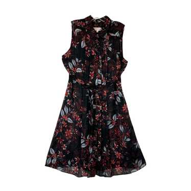 Nanette Lepore Sheer Floral Dress