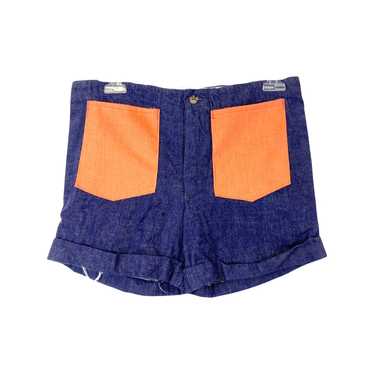 Vintage Contrast Pocket Shorts - image 1