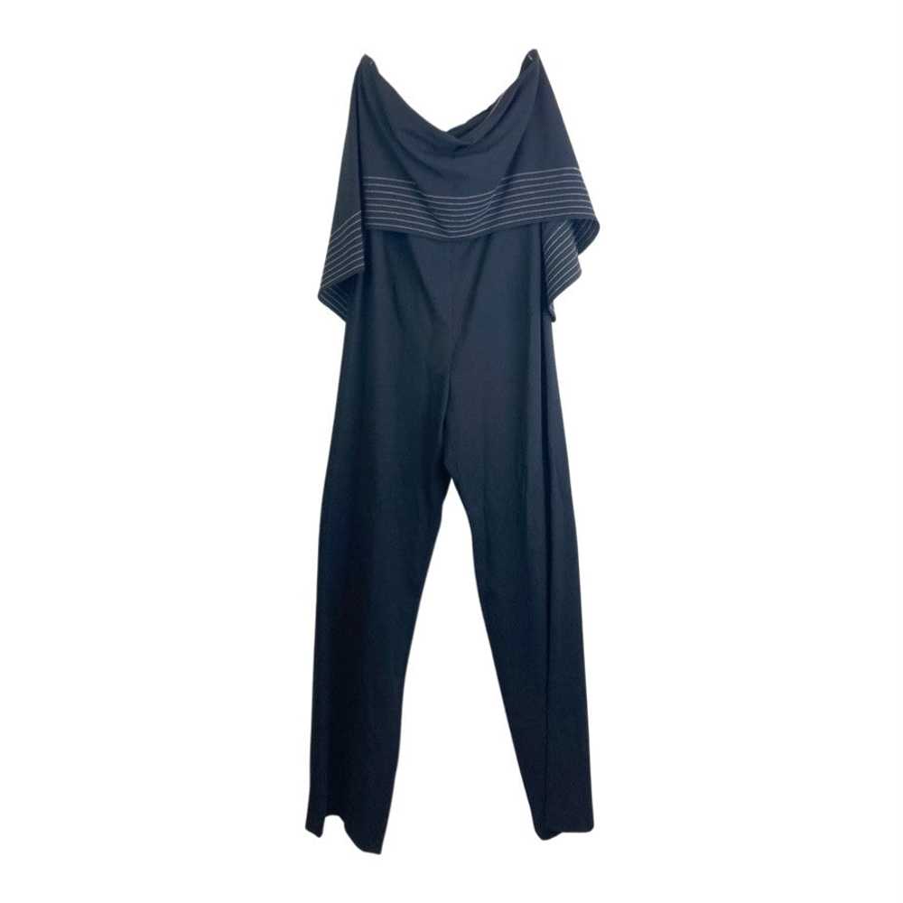 Intermix Draped Top Strapless Jumpsuit - image 1