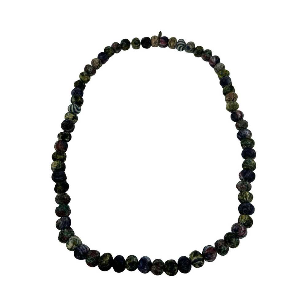 Yava Cloth Bead Necklace - image 2