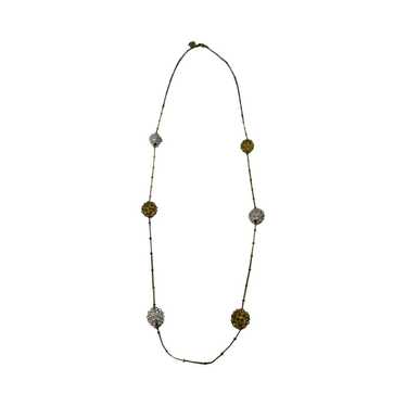 Textured Beads Garland Necklace - image 1