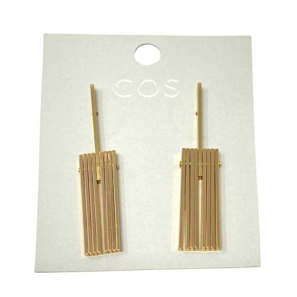 COS Moving Bar Dangle Earrings - image 2