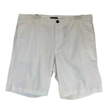 Theory Zaine White SP2 Barrier Twill Shorts