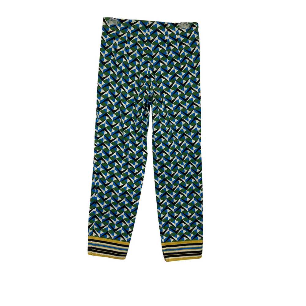 Zara High Waisted Geometric Print Pants - image 2