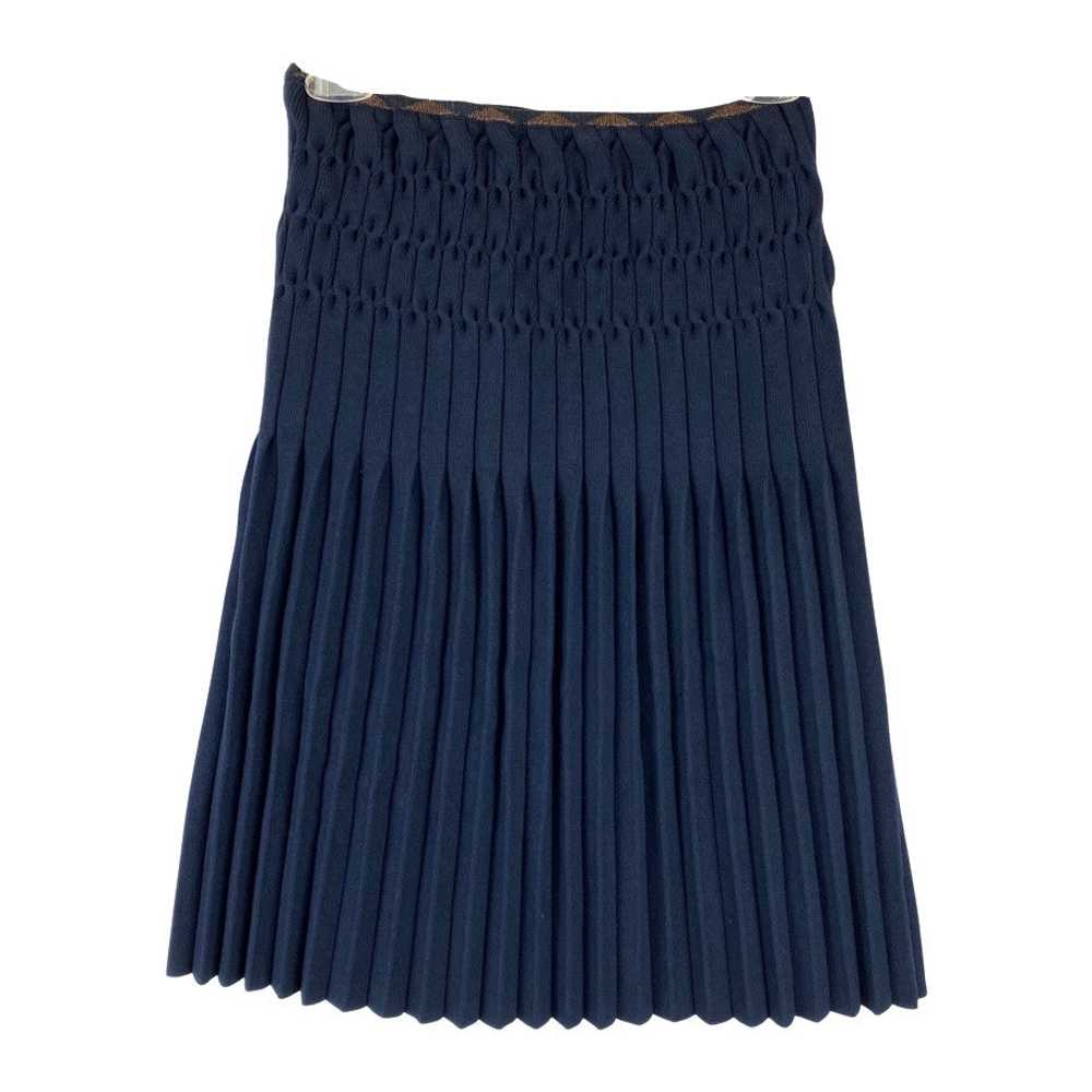 Zac Posen Pleated Knit Skirt - image 2