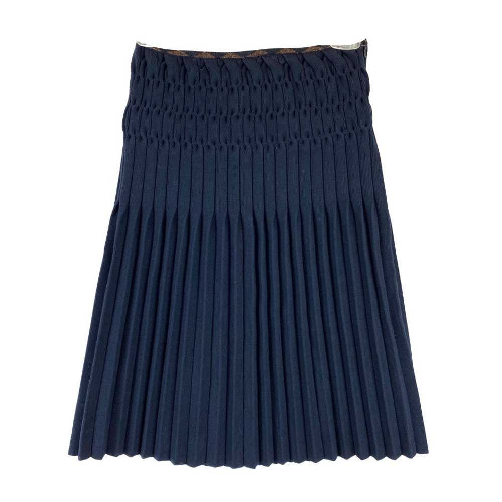 Zac Posen Pleated Knit Skirt - image 4