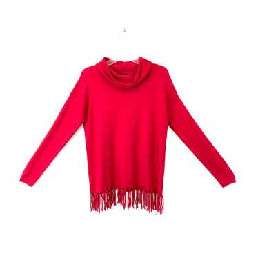 Elliott Lauren Fringe Hem Sweater