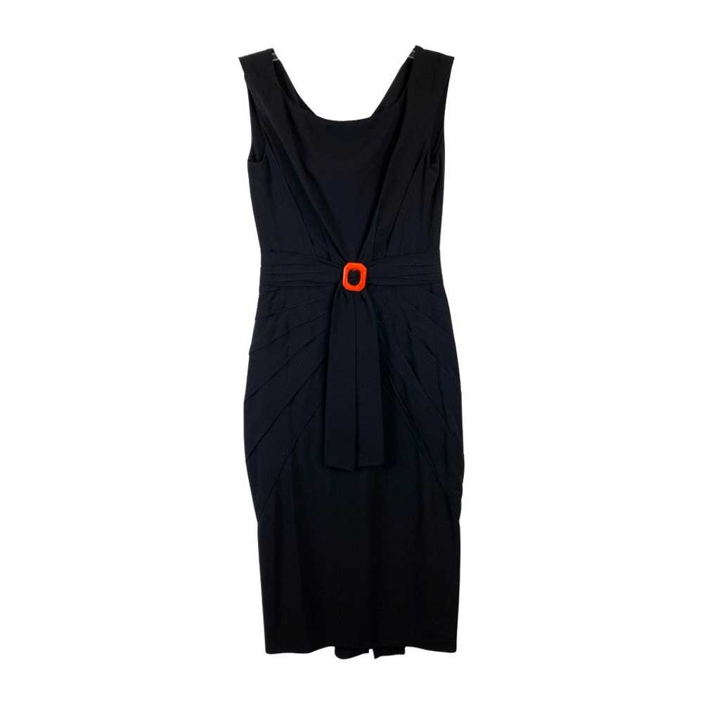 Zac Posen Stretch Crepe Turban Dress - image 1