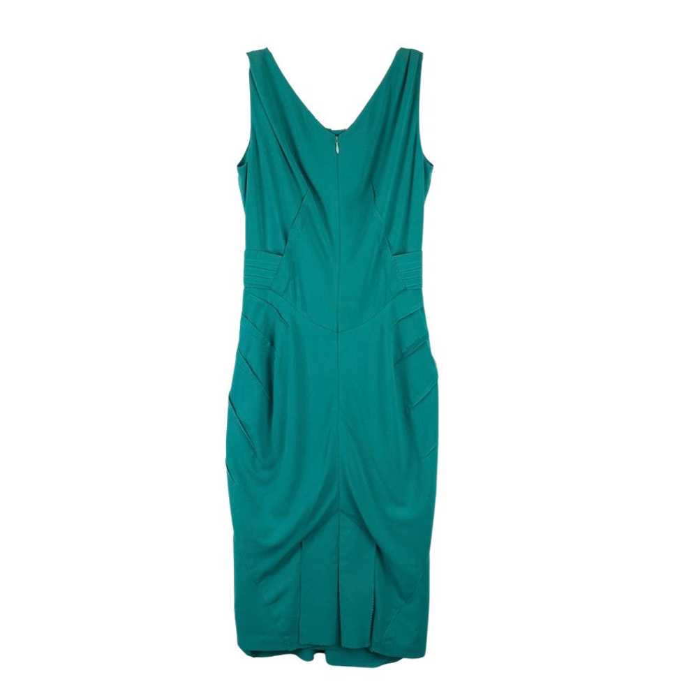 Zac Posen Stretch Crepe Turban Dress - image 4