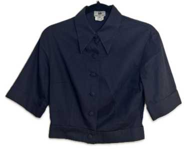 Dries Van Noten Dries Van Noten Cropped Button Up… - image 1