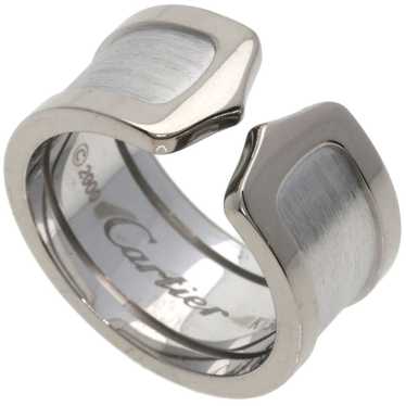 Cartier Cartier C2 Ring LM #53 Ring, 18K White Go… - image 1