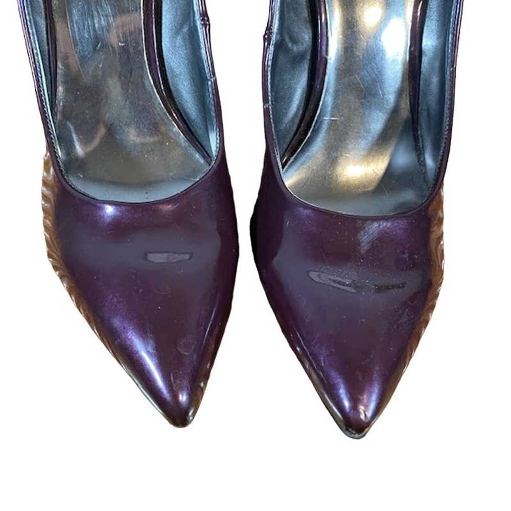 Nine West Purple Patent Leather Pointed Heels Wom… - image 9