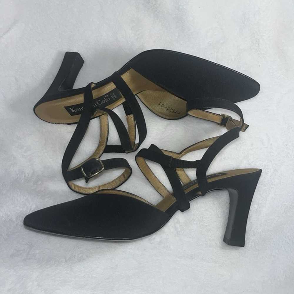 Vintage Kenneth Cole Casia black criss-cross stra… - image 4