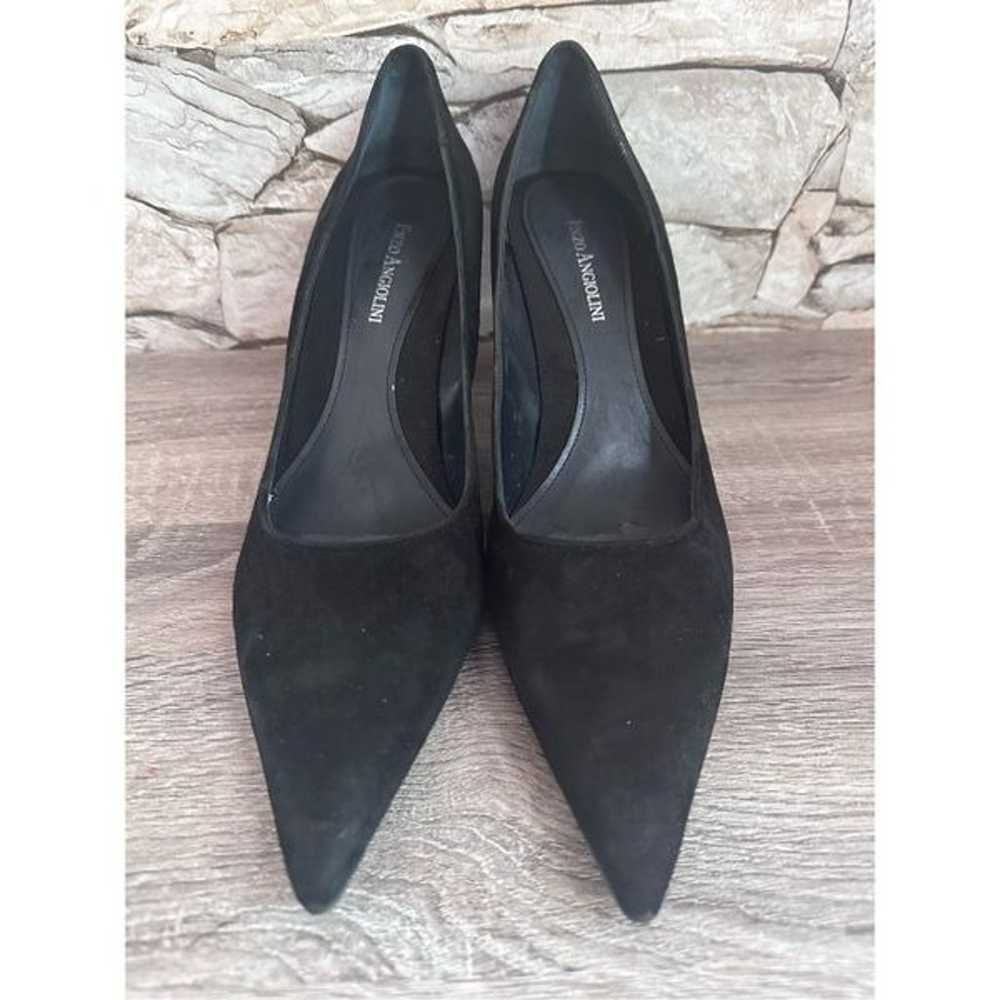 New Vintage Y2K EA Flexo Enzo Angiolini Black Sue… - image 2