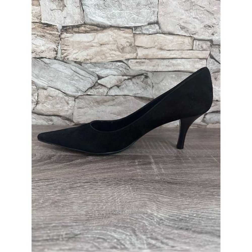 New Vintage Y2K EA Flexo Enzo Angiolini Black Sue… - image 5