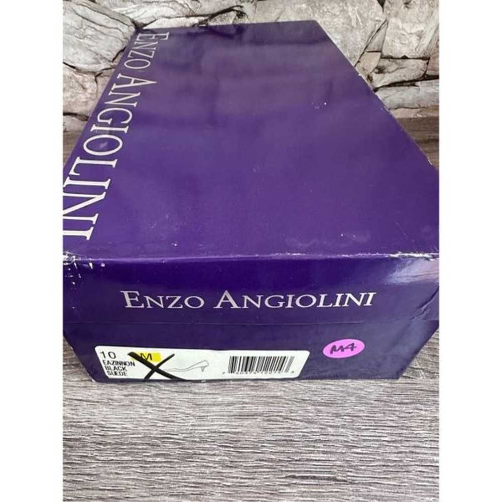 New Vintage Y2K EA Flexo Enzo Angiolini Black Sue… - image 9