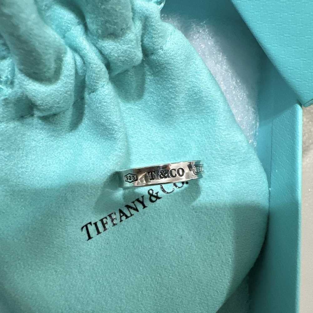 Tiffany & Co Tiffany 1837 silver ring - image 6